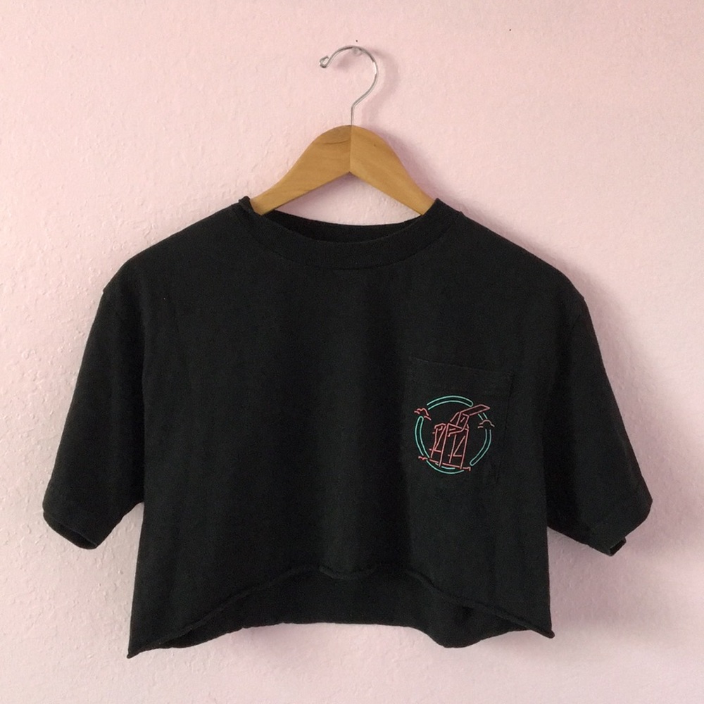 Oaklandish Black Crop Top